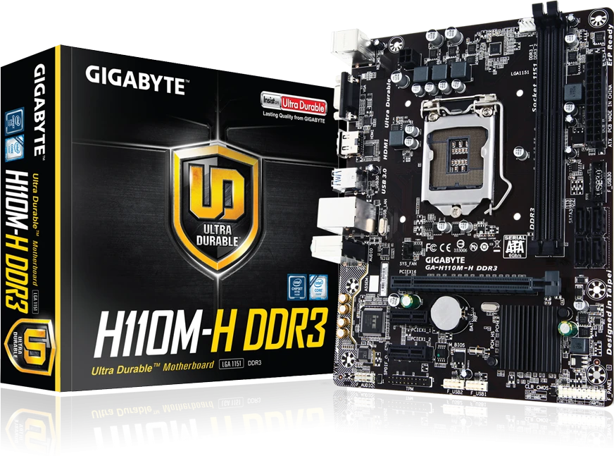 Gigabyte GA-H110M-H DDR3 (Rev. 1.0)